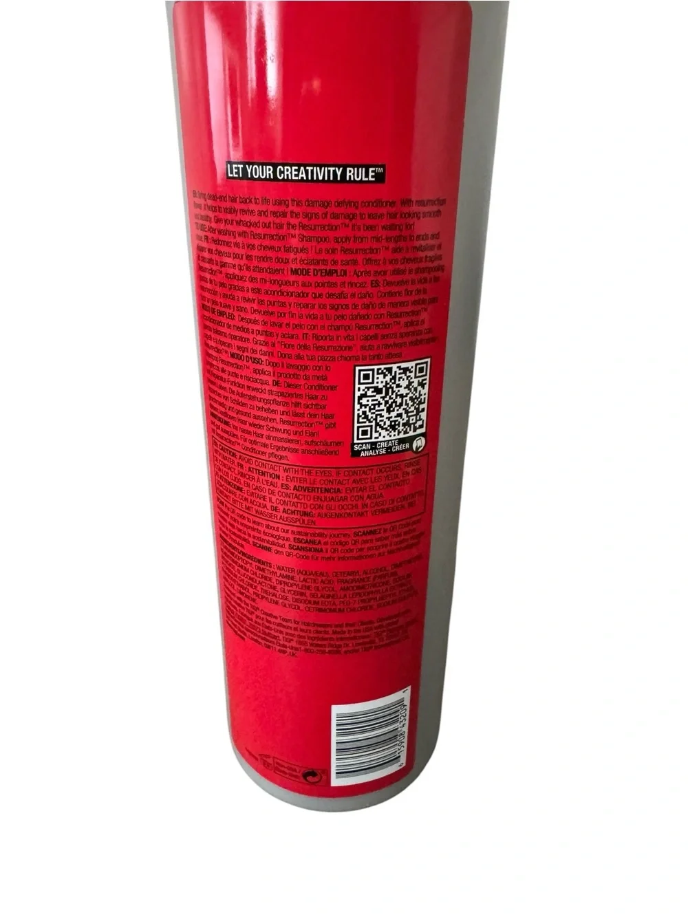 TIGI Bed Head Resurrection Super Repair Conditioner 32.8 OZ 970ml